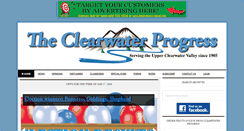 Desktop Screenshot of clearwaterprogress.com